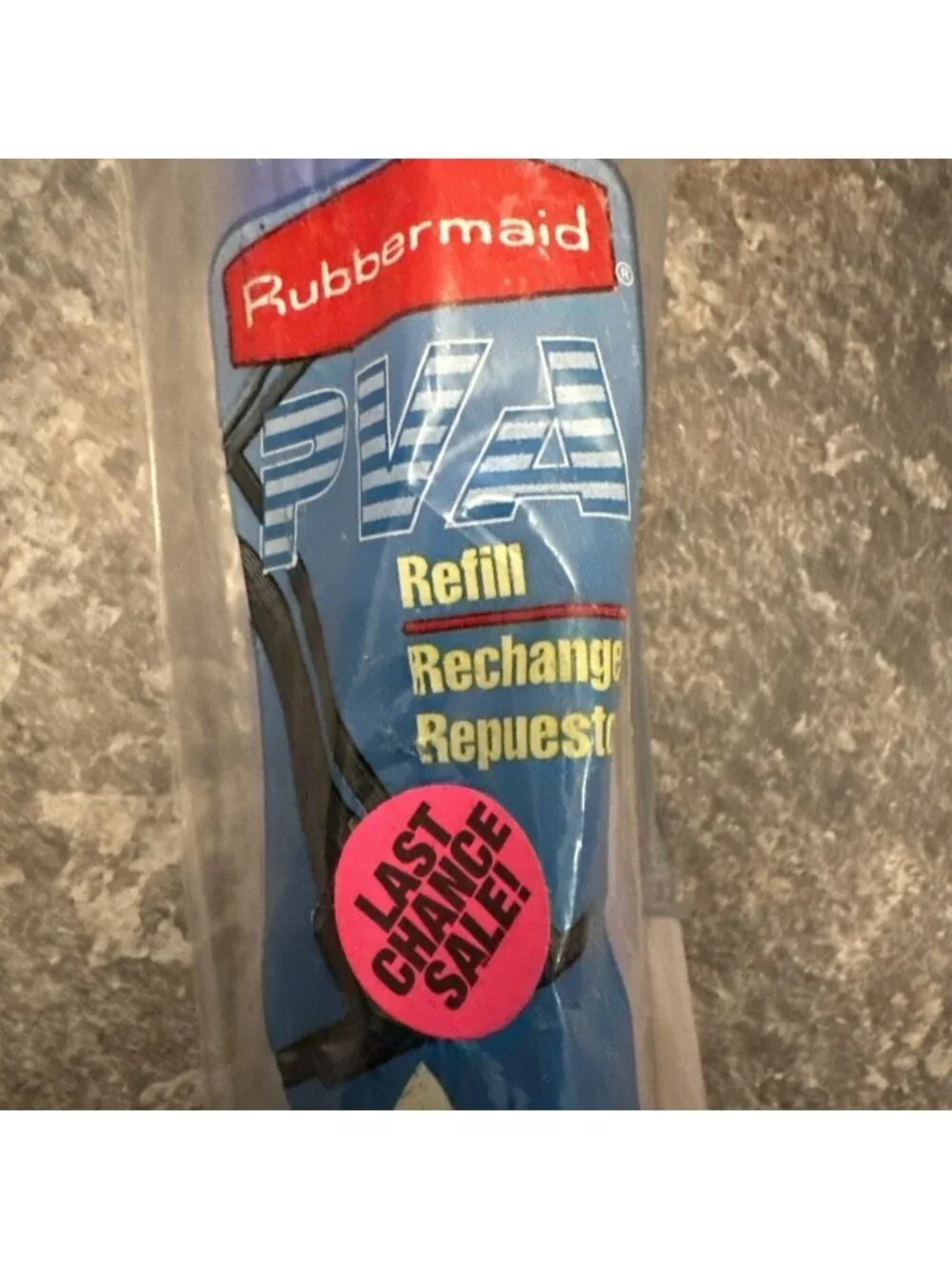 NEW Sealed Rubbermaid PVA Refill Mop Head G781 for G780 Sponge Mop PPBG78100